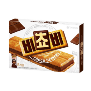 오리온 비쵸비 비스켓 5p, 125g, 10개