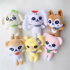 미니브 인형 아이브 플러시 굿즈 체리 나오리 강안지 치즈 이랑이 25cm, D, 1개