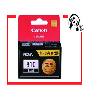 [캐논정품잉크] PG-810BK/검정 MP237 245 258 268 276 287 486 496 497 MX328 338 347 357 366 416 426 IP2770 2772, 1개, PG-810 BK/검정