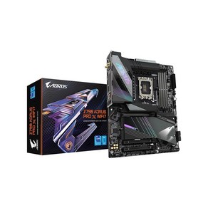 GIGABYTE Z790 AORUS PRO X WIFI7 LGA 1700 인텔 ATX 마더보드 DDR5 5* M.2 PCIe 5.0 USB 3.2 Type-C Wi-Fi, 1개