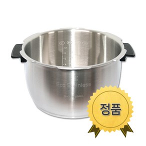 쿠쿠 내솥 압력 밥솥 올스텐 와이드앤플랫 무코팅 10인용 정품 CRI-HAS1010N / CRP-CHAS109FW, 1개