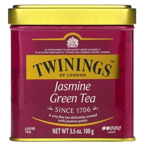 Twinings 자스민 녹차 루스 티 100g(3.53oz), 2kg, 1개