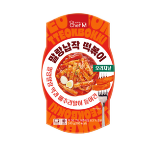 쉐프엠 말랑납작떡볶이 오리지날