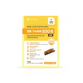 덴탈 가수분해 500츄 150g 요로, 단품, 단품