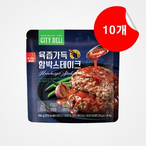 [삼립]시티델리 함박스테이크 150g x 10개