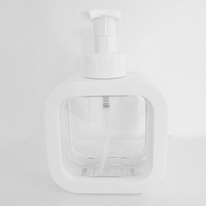 주방 세제통 주방세제 디스펜서 용기 샴푸 리필 통 500ml, 1개, 거품형화이트