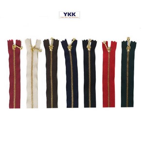 YKK지퍼 골드3호지퍼(25cm)