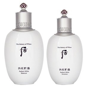 더후 공진향 설 미백 2종 단품 세트(밸런서 150ml+로션 110ml), 1세트