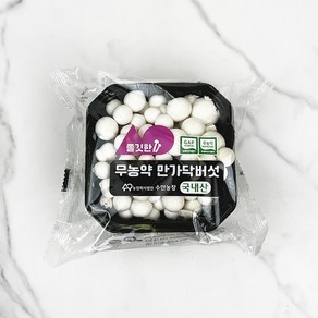 흰색 백만송이 무농약 친환경 만가닥버섯 1팩(150g) 5팩 10팩, 10개