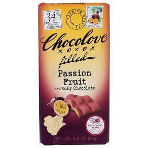 Chocolove 초코러브 패션 프룻 초콜릿 90g 2팩, 2개