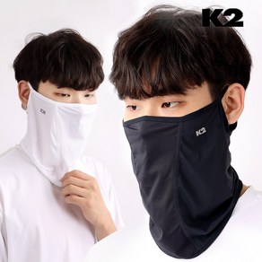 K2 SAFETY 쉴드마스크 2개입, 화이트