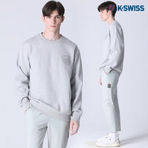 [케이스위스(K-SWISS)] 빅 자수로고 맨투맨