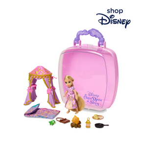 [Disney Stoe] 디즈니 스토어 라푼젤 베이비 돌 인형 가방 피규어 세트 Disney's Once Upon a Stoy Mini Doll Playset, 1개