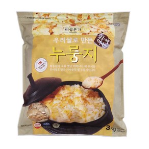 미성본가 우리쌀로 만든 끓여먹는 누룽지 3kg, 1개