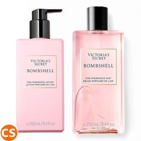 [ VICTORIAS SECRET 미국직배송 ] 빅토리아시크릿 밤쉘 바디로션 바디미스트 세트 BODY LITON MIST 250ML SET