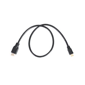 호루스벤누 Mini HDMI to HDMI 모니터용 케이블 0.6M, 1개