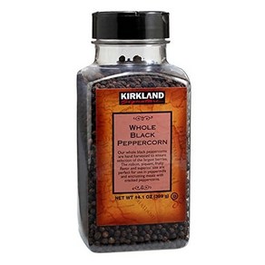 Kirkland Signature Expect More Whole Black Pepperc Kirkland Signature는 더 많은 통후추 열매(14.1온스)를 기대합니다. (