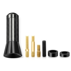 트레일블레이저안테나 자동차 지붕 안테나 숏 스터비 마스트 닛산 XTail Nismo Rogue Qashqai Teano Mica VERSA Latio Sunny Almea, 1개