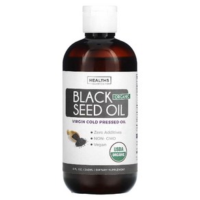 헬스 하모니 오가닉 블랙씨드 오일 240ml Black Seed, 1개