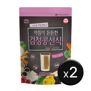 엄마사랑 아침이 든든한 검정콩 선식, 1.2kg, 2개