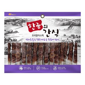 한줌의간식 블랙노즈 오리말이스틱 315g (약21개), 1개