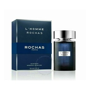 향수 Rochas 남성 L'Homme EDT 스프레이 100ml 향수, 1개