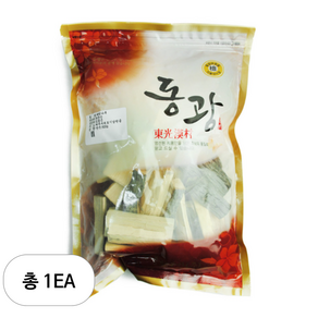 동광 예덕나무치, 600g, 1개