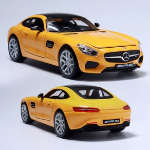 마이스토 1:27 메르세데스 벤츠모형 AMG GT 옐로우 다이캐스트 모형자동차 피규어 BENZ