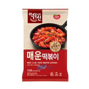 동원 떡볶이의신 매운떡볶이 (3봉), 400g, 3개