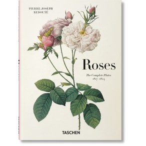 (영문도서) Redouté. Roses Hadcove, Taschen, English, 9783836595711