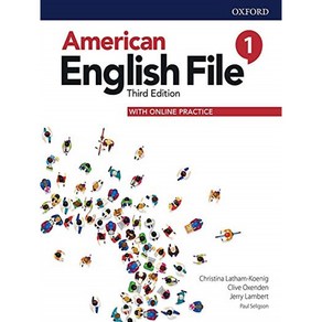 Ameican English File Thid Edition 1 SB with Online Pactice, OXFROD