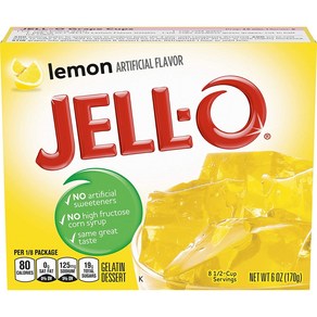 Jello 젤라틴 레몬