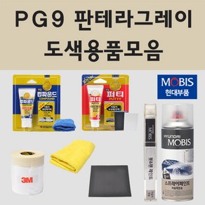 순정품 현대 PG9 판테라그레이 자동차 차량용 붓펜 카페인트 도색 스프레이 더뉴 그랜져 IG 하이브리드 뉴라이즈 LF 쏘나타, 11.종이사포 1200방, 1개