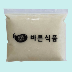 바른식품 순살 어묵반죽 1kg 무색소 무방부제 수제어묵 업소용어묵 어묵요리