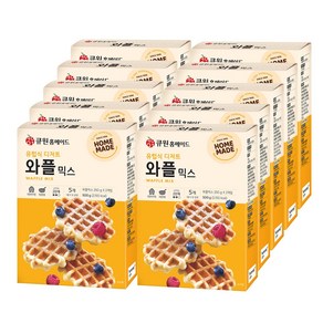 큐원 와플믹스, 500g, 10개