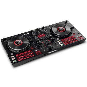 Numak DJ컨트롤러 4데크 터치 센서 탑재 조그 휠 Seato DJ Lite Mixtack Platinum FX, 4 Decks + Jog Wheel Displays, 1개