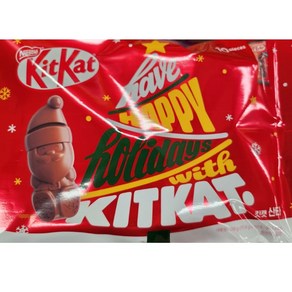 네슬레 킷캣 산타 초콜릿 116g 크리스마스 초콜릿 크리스마스 간식 KITKAT