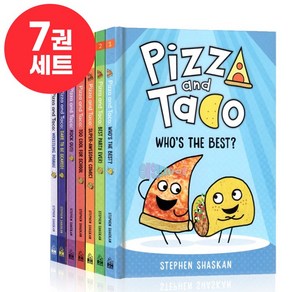 [이엔제이] 국내 발송 피자 앤 타코 그래픽 노블 7권 세트 Pizza and Taco Graphics Novel 영어원서 음원제공