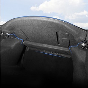 테슬라 모델3 방음단열패드 소음감소 트렁크커버, 프론트