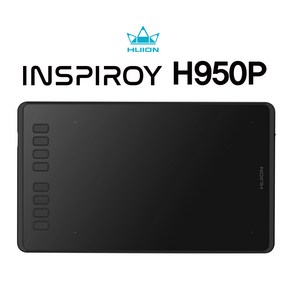 휴이온 H950P 25.4cm 펜타블렛, 검정, 1GB, Wi-Fi/Cellula 연결없음