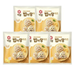 cj 밥이랑치즈 27g 5개
