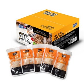 테비 우다닭 20g x 100개 대용량 닭가슴살 고양이간식 775436