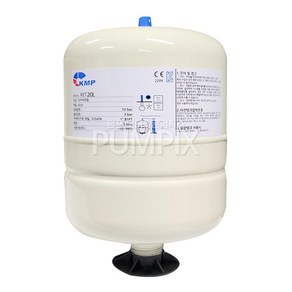 KMP 압력팽창탱크 KET20L KET-20L 10ba 20리터 질소탱크 압력탱크 질소압력탱크 팽창탱크 펌프탱크, 1개