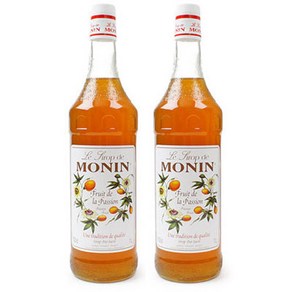 모닌 패션후르츠시럽 1000ml 2개세트, 1L, 2개