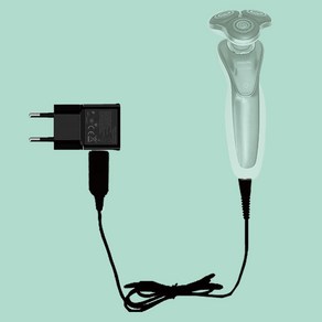 필립스 충전기 전기 면도기 충전케이블 USB 충전선 고속 어댑터, USB 면도기 충전선+충전기