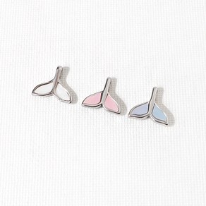 비즈아이 [8-050-04]써지컬스틸 펜던트 자개고래꼬리 11.3x11mm 1개