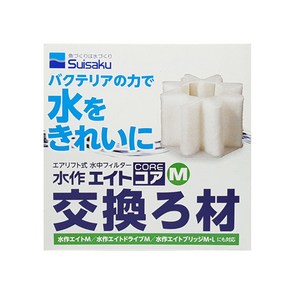 수이사쿠 단지여과기 리필필터 M 스펀지여과기필터 1p, 1개, 단품