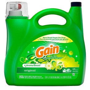 [해외] [Gain Oiginal Liquid Laundy Detegent] 게인 오리지널 액상세제 5.91리터, 1개, 5.91L