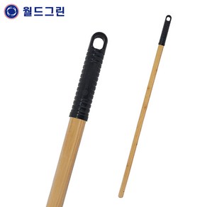 월드그린 밀대 자루 (홀더락형), 물밀대 나무자루120cm, 1개