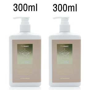 포맨트 퍼퓸 바디로션 코튼메모리 300ml, 600ml, 1개